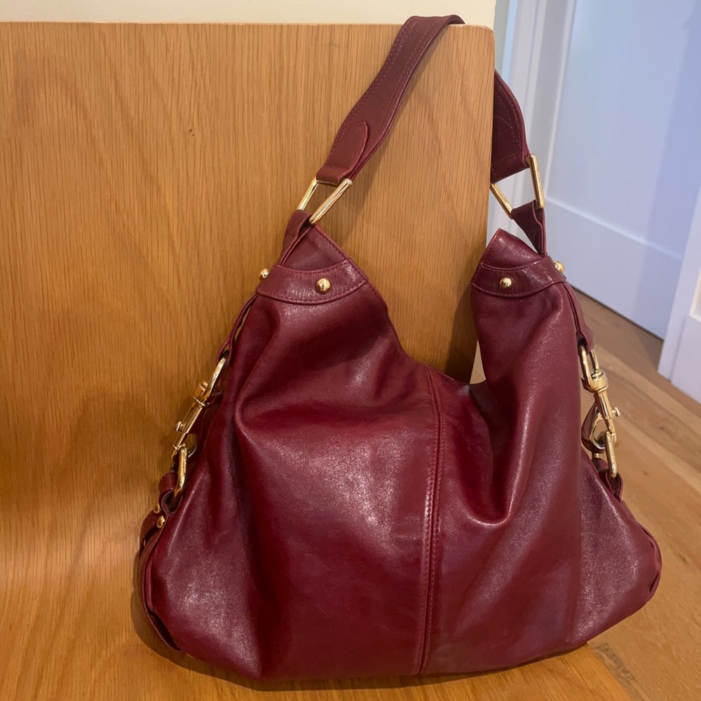 Rebecca Minkoff Mini Nikki hobo - Wine
